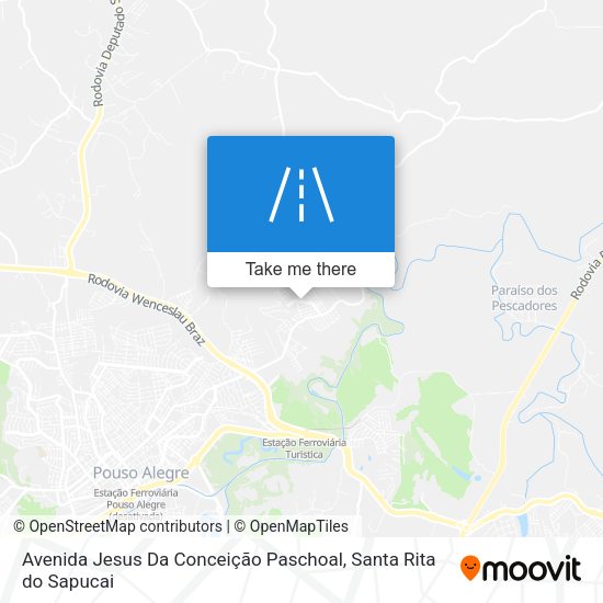 Avenida Jesus Da Conceição Paschoal map