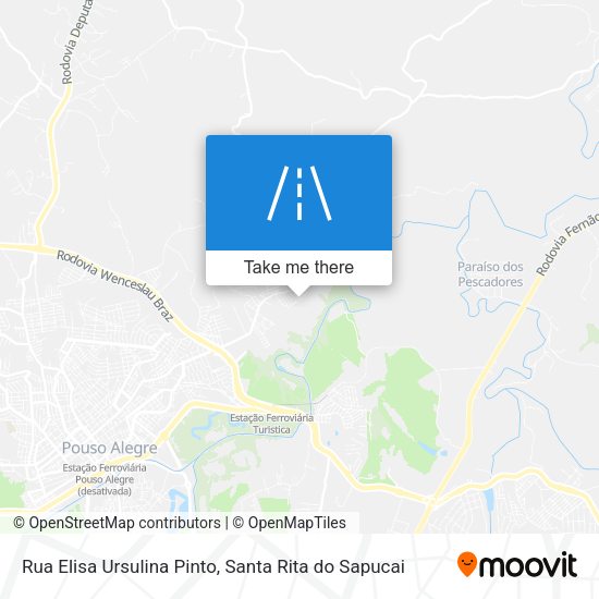 Rua Elisa Ursulina Pinto map
