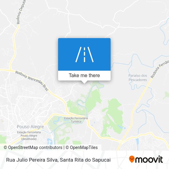 Rua Julio Pereira Silva map