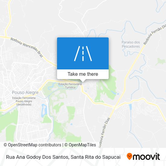 Rua Ana Godoy Dos Santos map