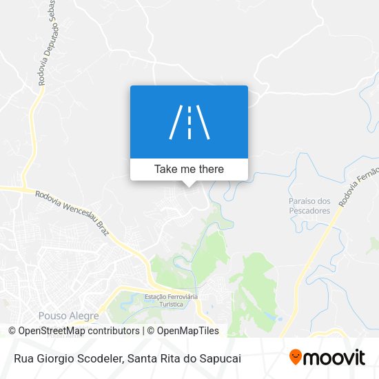 Rua Giorgio Scodeler map