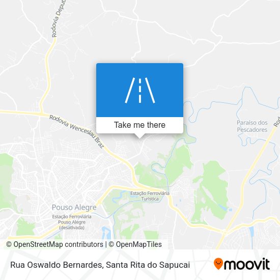 Rua Oswaldo Bernardes map