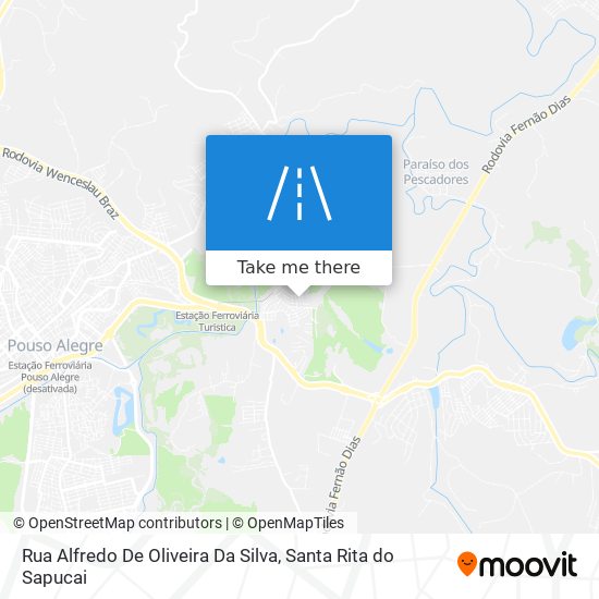 Rua Alfredo De Oliveira Da Silva map