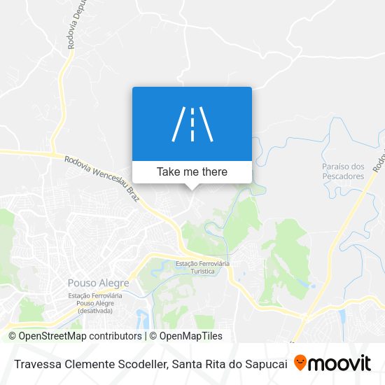 Travessa Clemente Scodeller map