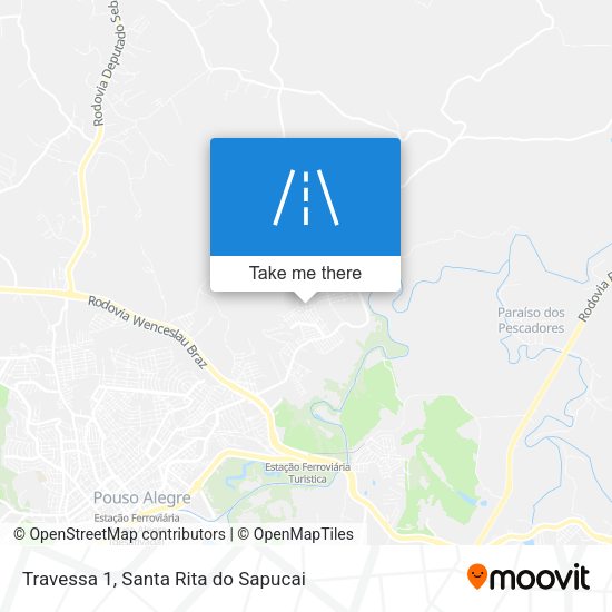 Travessa 1 map
