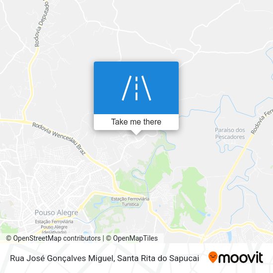 Rua José Gonçalves Miguel map