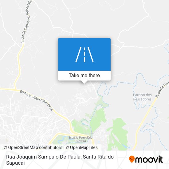 Rua Joaquim Sampaio De Paula map