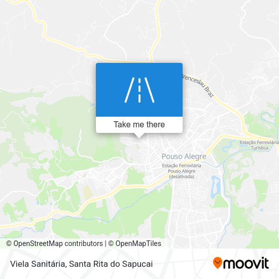 Viela Sanitária map