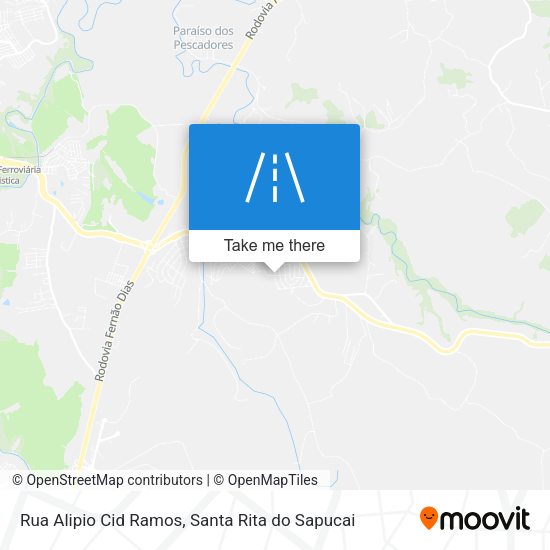 Rua Alipio Cid Ramos map
