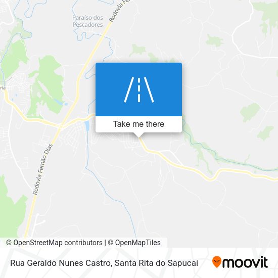 Rua Geraldo Nunes Castro map