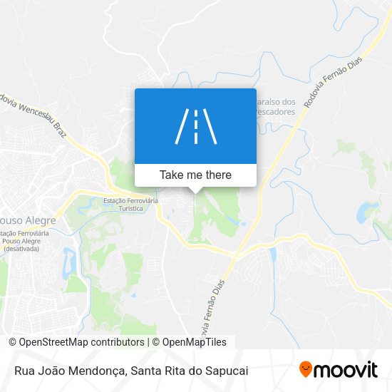 Rua João Mendonça map