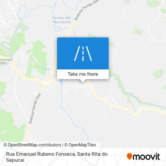 Rua Emanuel Rubens Fonseca map