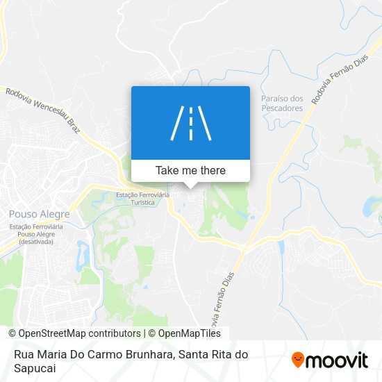 Rua Maria Do Carmo Brunhara map