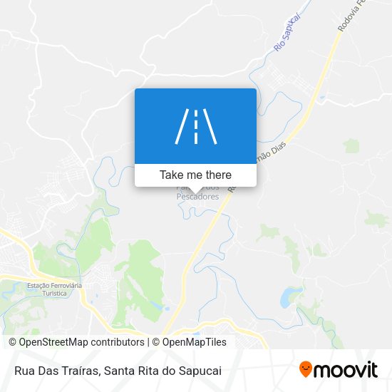 Rua Das Traíras map