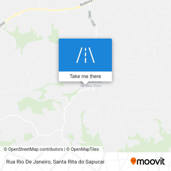 Rua Rio De Janeiro map