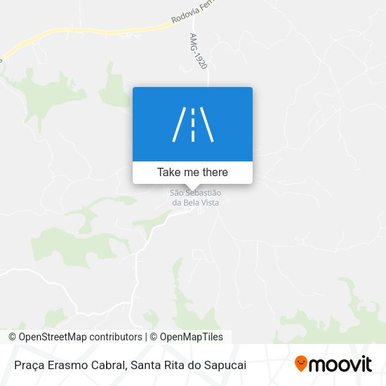 Praça Erasmo Cabral map