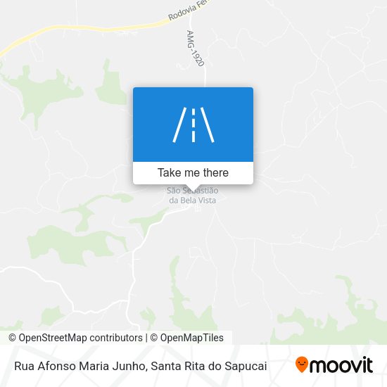 Rua Afonso Maria Junho map
