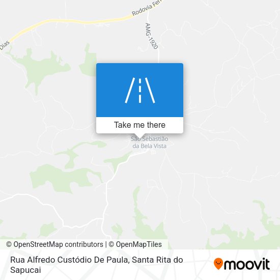 Rua Alfredo Custódio De Paula map
