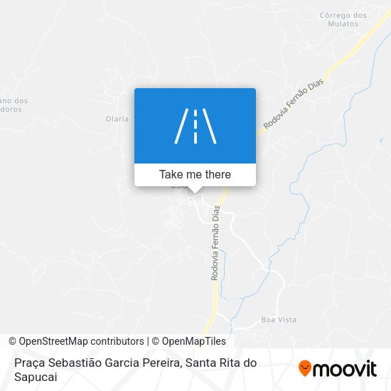 Praça Sebastião Garcia Pereira map