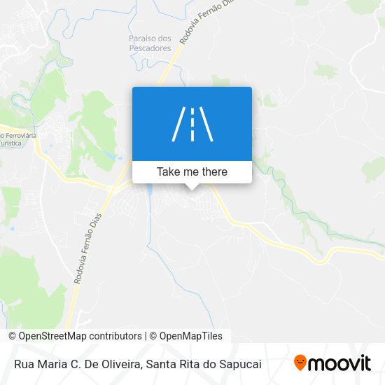 Rua Maria C. De Oliveira map