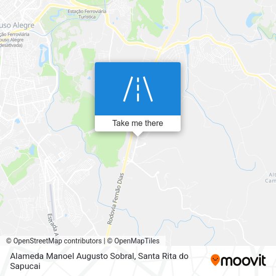 Alameda Manoel Augusto Sobral map
