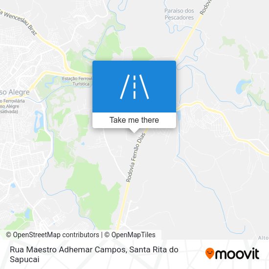 Rua Maestro Adhemar Campos map