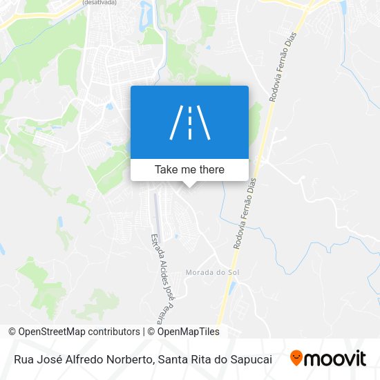 Rua José Alfredo Norberto map