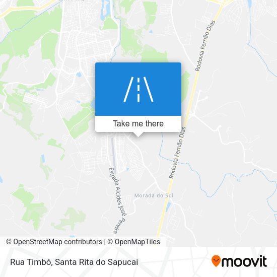 Rua Timbó map