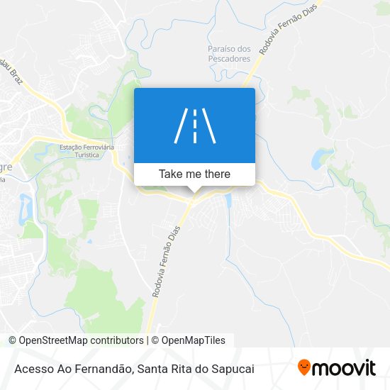 Acesso Ao Fernandão map