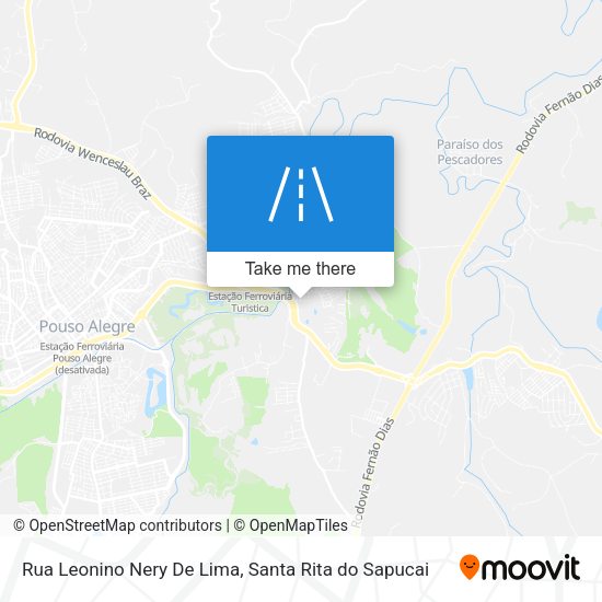 Rua Leonino Nery De Lima map