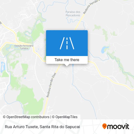 Rua Arturo Tuxete map