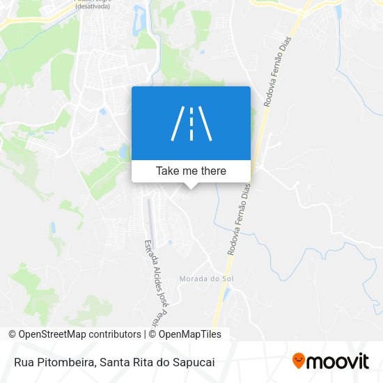 Rua Pitombeira map