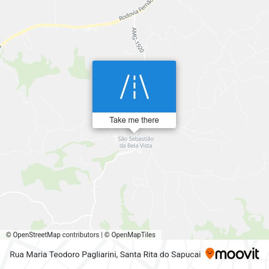 Rua Maria Teodoro Pagliarini map