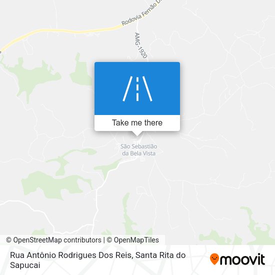 Rua Antônio Rodrigues Dos Reis map