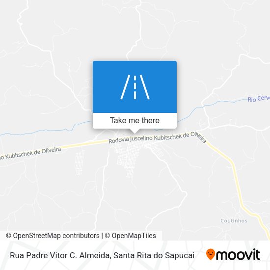 Rua Padre Vitor C. Almeida map