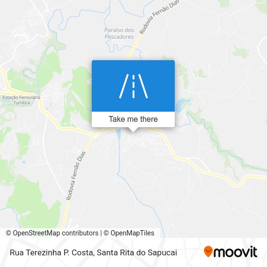 Rua Terezinha P. Costa map