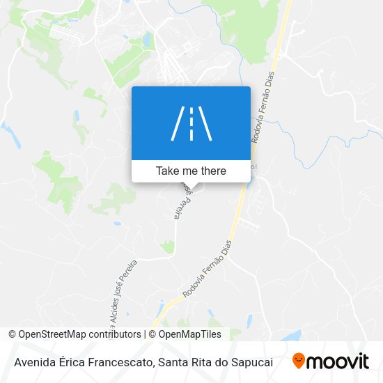 Avenida Érica Francescato map