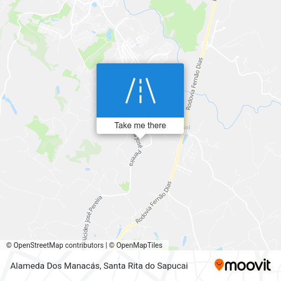Alameda Dos Manacás map
