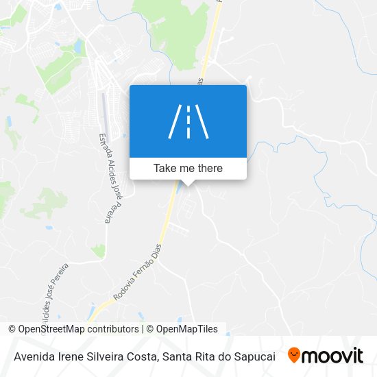 Avenida Irene Silveira Costa map
