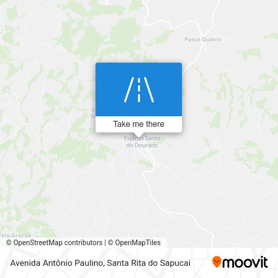 Avenida Antônio Paulino map