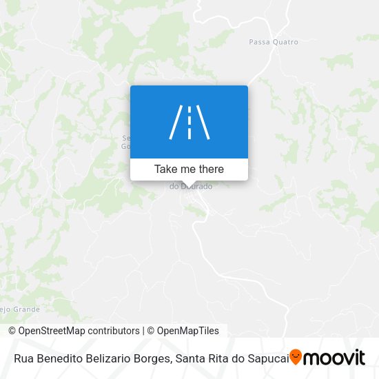 Rua Benedito Belizario Borges map