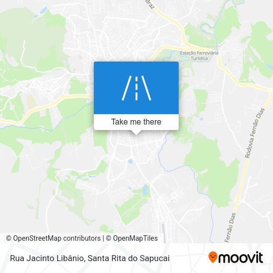 Rua Jacinto Libânio map