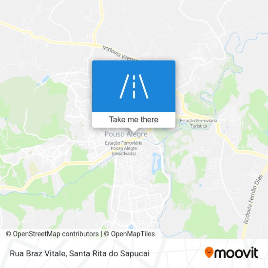 Rua Braz Vitale map