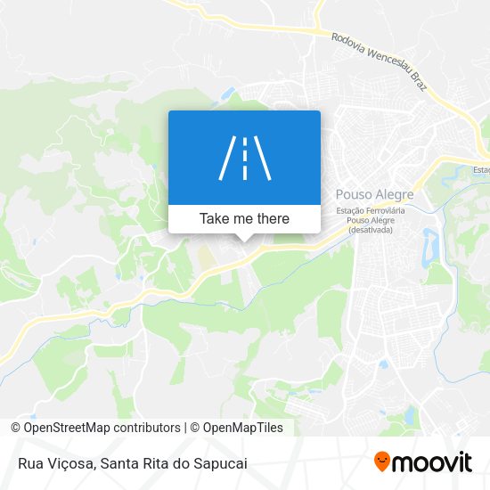 Rua Viçosa map