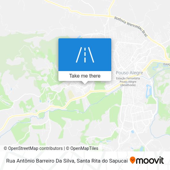 Rua Antônio Barreiro Da Silva map