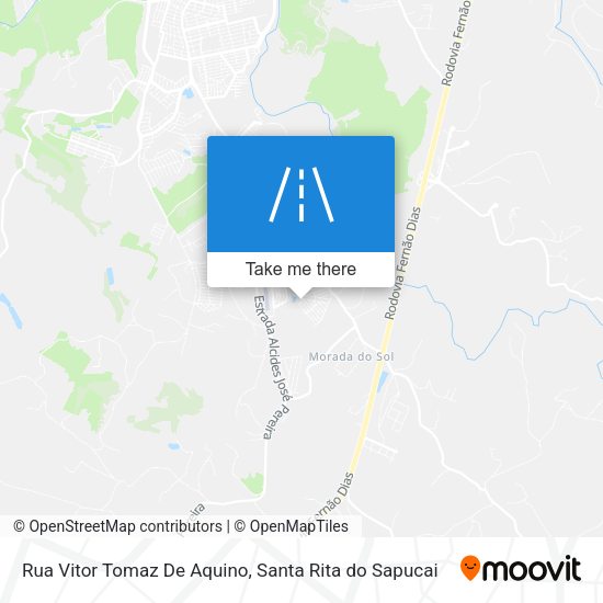Rua Vitor Tomaz De Aquino map