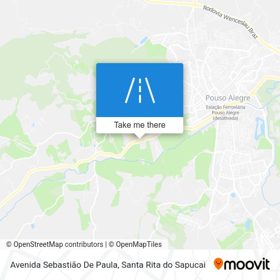 Avenida Sebastião De Paula map