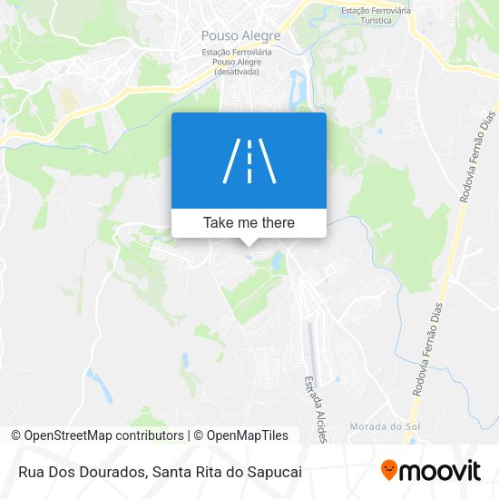 Rua Dos Dourados map