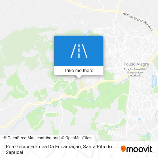 Rua Geraci Ferreira Da Encarnação map