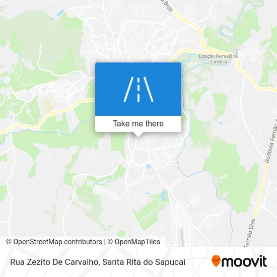 Rua Zezito De Carvalho map